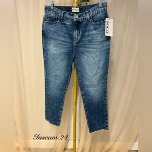 Etica Blue Ankle & Cropped Jeans